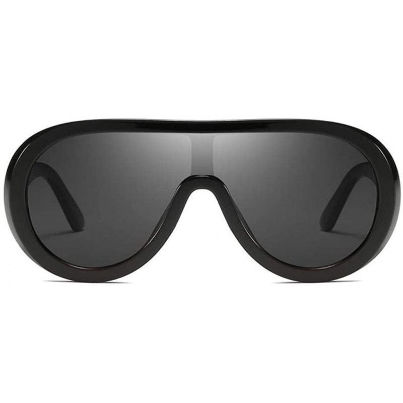 Oversized Sunglasses Polarized Oversized Personality - G - C618TSXUQ2G $11.46