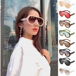 Oversized Sunglasses Polarized Oversized Personality - G - C618TSXUQ2G $11.46