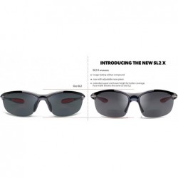 Sport NEW REDESIGNED SL2 X Bifocal Reading Sunglasses designed for Sports or Casual use - Smoke - CY18HTG3ATS $49.31