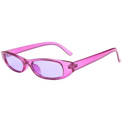 Oval Vintage Unisex Sunglasses Eyeglass - J - CT18N0CQ2D4 $16.94