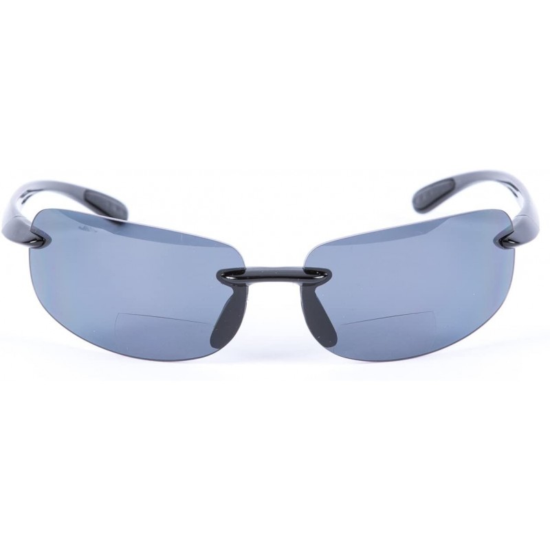 Sport Polarized Bifocal Sunglasses Polycarbonate Magnifier - Black - CH18CCU4Q6G $22.90