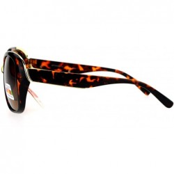 Oversized Antiglare Polarized Lens Oversize Butterfly Womens Sunglasses - Tortoise - CX12F1QGET5 $13.25