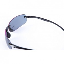 Sport Polarized Bifocal Sunglasses Polycarbonate Magnifier - Black - CH18CCU4Q6G $22.90