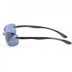 Sport Polarized Bifocal Sunglasses Polycarbonate Magnifier - Black - CH18CCU4Q6G $22.90