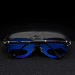 Aviator Sunglasses Men Polarized Fashion Classic Pilot Sun Glasses Y7005 C1BOX - Y7005 C2box - CF18XDWNDWY $18.33