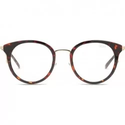Round Women's Cryptic Glasses - Tortoise - CP18Q9XX49Y $95.93