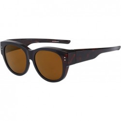 Shield Oversized Lens Cover Sunglasses Mirrored Polarized Lens for Men Women - C1184G5576W $39.64