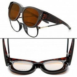 Shield Oversized Lens Cover Sunglasses Mirrored Polarized Lens for Men Women - C1184G5576W $18.46