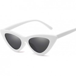 Cat Eye Retro Cat Eye Sunglasses Women Brand Designer Vintage Sun Glasses Eyewear Oculos De Sol Feminino CJ9788 - C10 - CW198...