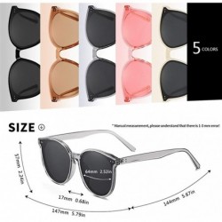 Round Women Round Polarized Sunglasses Female Vintage Travel Driving Sun Glasses - C3brown - CC199HN7EGT $13.26