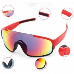 Goggle Mountain bike riding glasses - men and women outdoor polarized riding mirror 3 lenses - C - C918RAZ55SL $39.12