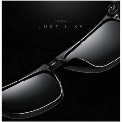 Square 2019 new finished myopia polarized sunglasses fashion bright men's nail sunglasses uv400 - C418ZUDXEE8 $17.90