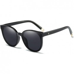Sport Polarized Sunglasses Men Women Luxury Retro Sun Glasses Outdoors-Cat Eye Frame - A - CO190EEWD88 $59.87