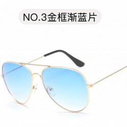 Aviator New Fashion Tinted Color Lens Ladies Round Sunglasses Men Women Retro Yellow Red Vintage Tiny Sun Glasses - 10 - C119...