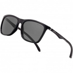 Wayfarer Polarized Sunglasses Aluminum Magnesium Wayfarer - CX189O376CR $17.42