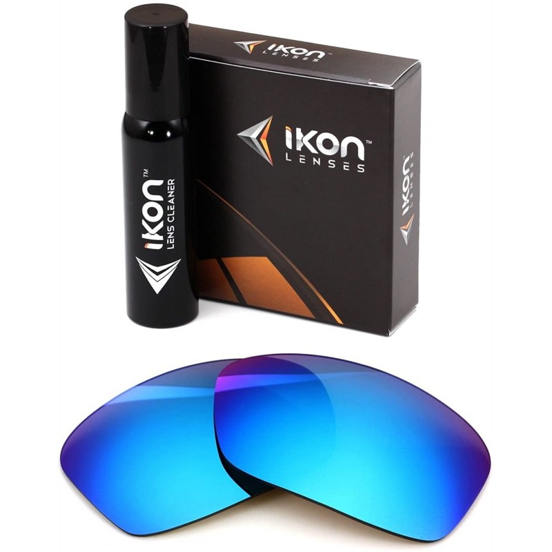 Sport Polarized Replacement Lenses for Dragon Double Dos Sunglasses - Multiple Options - Ice Mirror - CN12CCLZY3J $31.88