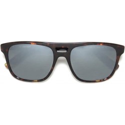 Aviator Ross Mens Aviator Full-rim Mirrored Lenses Sunglasses/Eyewear - Dark Tortoise - CT18CL0U7KW $27.24