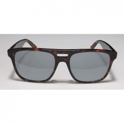 Aviator Ross Mens Aviator Full-rim Mirrored Lenses Sunglasses/Eyewear - Dark Tortoise - CT18CL0U7KW $27.24