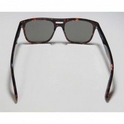 Aviator Ross Mens Aviator Full-rim Mirrored Lenses Sunglasses/Eyewear - Dark Tortoise - CT18CL0U7KW $27.24