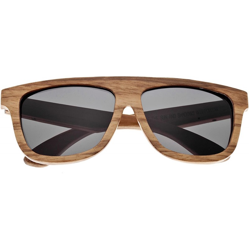 Wayfarer Imperial Wood Sunglasses Wayfarer - Brown Zebra//Black - CF11M5J5QUP $36.03