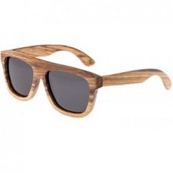 Wayfarer Imperial Wood Sunglasses Wayfarer - Brown Zebra//Black - CF11M5J5QUP $36.03