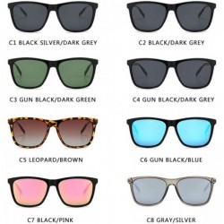 Oversized Unisex Retro Aluminum+TR90 Women Sunglasses Men Polarized Lens Vintage Eyewear Accessories Sun Glasses Oculos - CP1...
