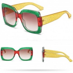 Round Women Vintage Cat Eye Sunglasses Retro Eyewear Fashion Ladies Round Glasses - Multicolord - C518SD4ZI4H $8.26