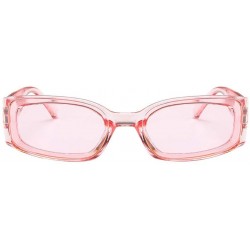 Oversized Fashion Sunglaess Lightweight Sunglasses Classic - Pink - CI18RWMUX2G $6.58