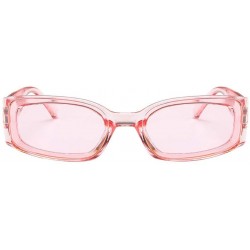 Oversized Fashion Sunglaess Lightweight Sunglasses Classic - Pink - CI18RWMUX2G $6.58