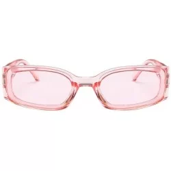Oversized Fashion Sunglaess Lightweight Sunglasses Classic - Pink - CI18RWMUX2G $6.58