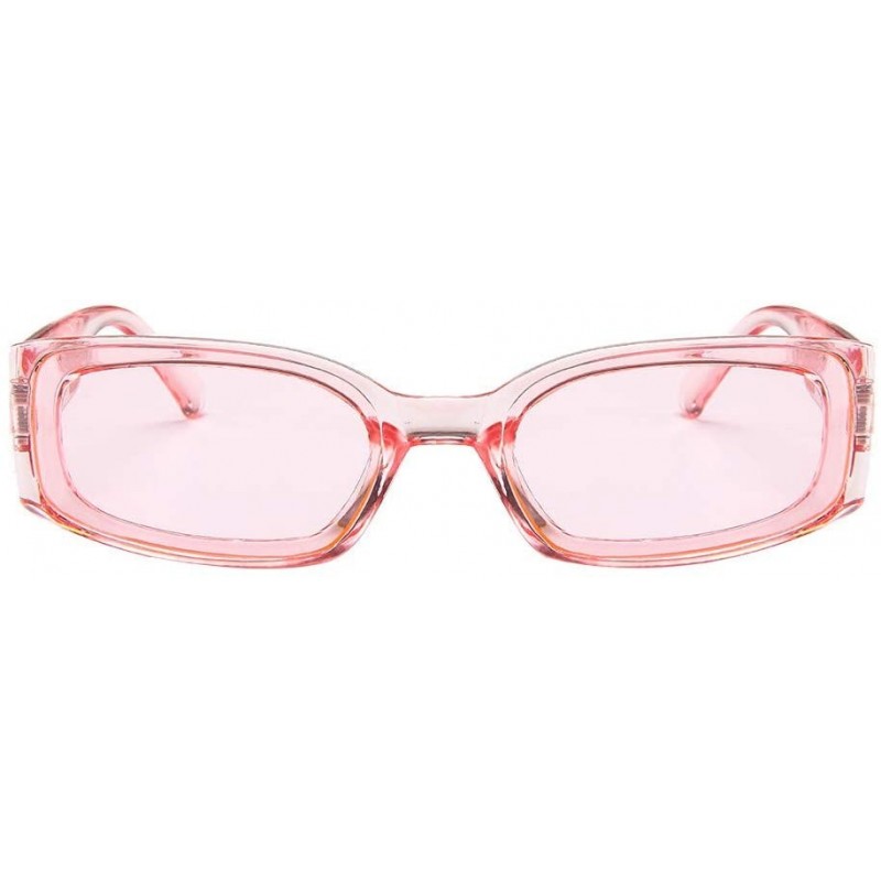 Oversized Fashion Sunglaess Lightweight Sunglasses Classic - Pink - CI18RWMUX2G $6.58