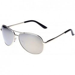 Goggle Mens Cool Driving Day Night Vision Glasses Polarized UV400 Protection Sunglasses - Silver - CR17YRZZ53M $19.90