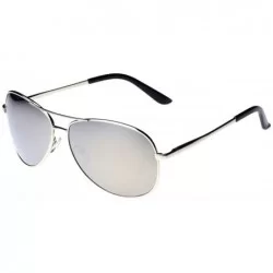 Goggle Mens Cool Driving Day Night Vision Glasses Polarized UV400 Protection Sunglasses - Silver - CR17YRZZ53M $19.90