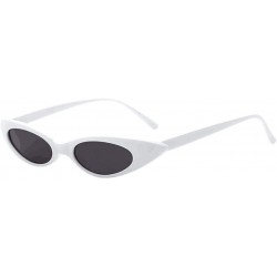 Goggle Cat Eye Sunglasses Clout Goggles Vintage Mod Style Retro Kurt Cobain Cateye (E) - E - CO18CTA3ATH $17.27