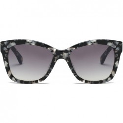 Cat Eye Eyewear Unisex Acetate Designer Sunglasses With CR39 Lens-Black Tortoise Frame With Grey Lens - CK180OWRTHI $15.20
