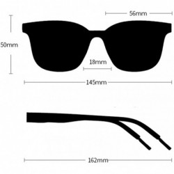 Sport Unisex Classic Polarized Sunglasses Mirrored Lens Lightweight Oversized Frame Glasses - White - CE18STW5SOE $9.88