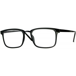 Rectangular Reading Glasses Unisex Magnified Eyeglasses Rectangular Fashion Frame - Grey Gunmetal - C518E7A8OMA $10.53