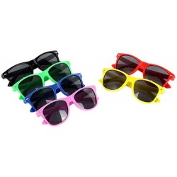 Aviator 2019 Fashion Brand Kids Sunglasses Child Black Sun Glasses Anti-uv Baby Green - Blue - C318YQTMAWU $6.65