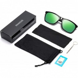 Oversized Polarized Sunglasses for Men Aluminum Mens Sunglasses Driving Rectangular Sun Glasses For Men/Women - C418SCS5GKH $...
