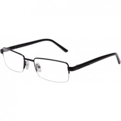 Rectangular Metal Frame Blue Light Blocking Reading Glasses 1.56 Lenses-6334 - C417YI8DA5Q $27.57