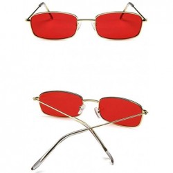 Oversized Sunglasses for Men Women Vintage Sunglasses Rectangular Sunglasses Retro Glasses Eyewear Metal Sunglasses Hippie - ...