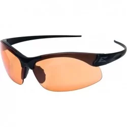 Shield Sharp Edge Thin Temple - Soft-Touch Matte Black Frame/Tiger's Eye Vapor Shield Lenses - C311EDABJ81 $51.49