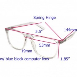 Oval 1 Flexlite Uv Protection- Anti Blue Rays Harmful Glare Computer Eyewear Glasses- BLUE BLOCKING - CL198DEUDWU $24.28