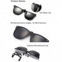 Square Polarized Sunglasses Anti Glare Driving Prescription - CR18R9LH02W $16.34