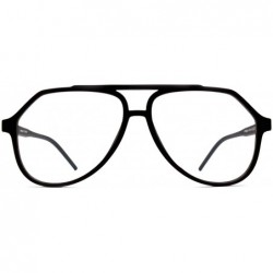 Aviator Eyeglasses 8024 Trendy Aviator - for Womens-Mens 100% UV PROTECTION - Brown-red - CB192THO8QD $33.35