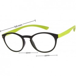 Cat Eye Philosopher Collection "The Plato" Handcrafted Cat-Eye Eyeglasses - Deep Chocolate Brown/Clear - CA18E52G4UI $19.84