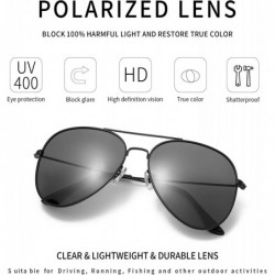 Aviator Polarized Sunglasses for Men Women Lightweight Mirror Sunglasses for Outdoor Activity Eye Glasses - Pink - C11948EELG...