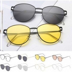 Oversized Polarized Sunglasses Vintage Protection - A - CJ19752QQI7 $10.50