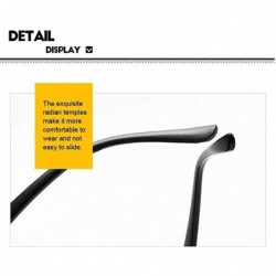 Oval Retro Small Sunglasses-Polarized Shade Glasses With Classic Narrow Cat Eye Lens - G - CP1905ZW3R5 $35.54