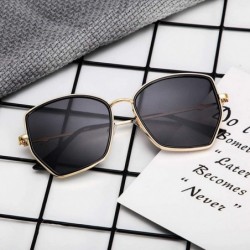 Sport Fashion Sunglasses Classic Retro Irregular sun glasses Unisex Polarized Sunglasses - Black - C018SZLTN06 $10.70